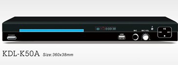 DVD Player with USB and Microphone Input