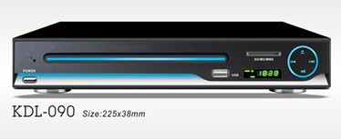 DVD Player with USB and Card Slots