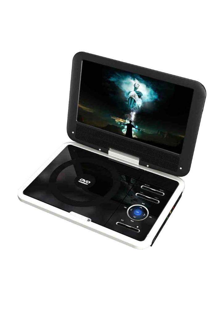 9-Inch Portable DVD Player with Swivel Screen