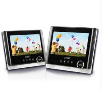 Dual Screen Portable DVD Player