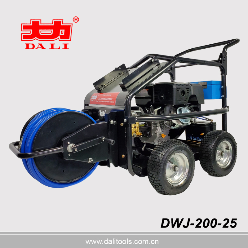 High-Pressure Drain Cleaning Machine