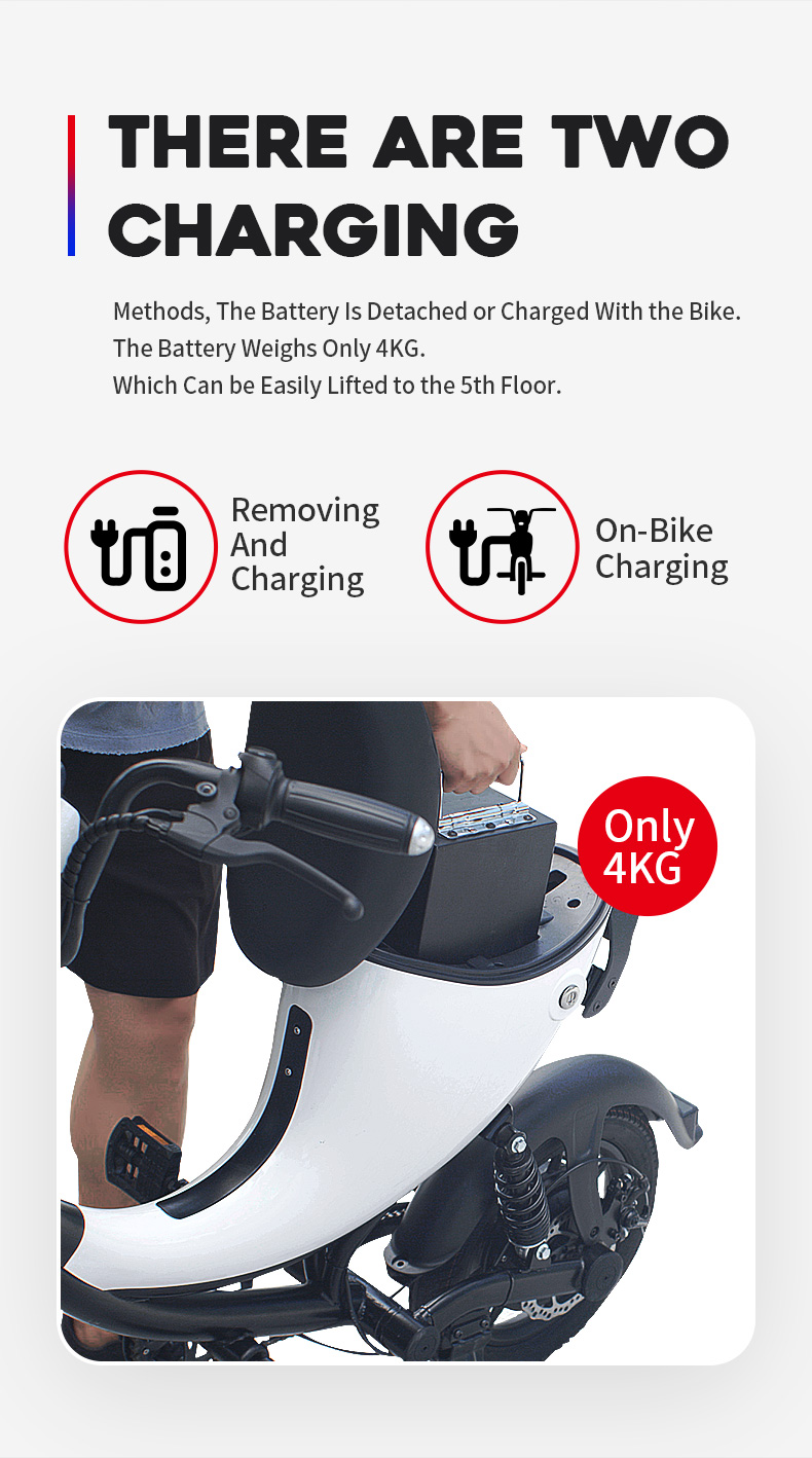 Detachable battery charging demonstration
