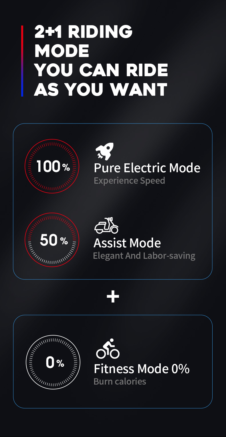 Front LED light and safety features