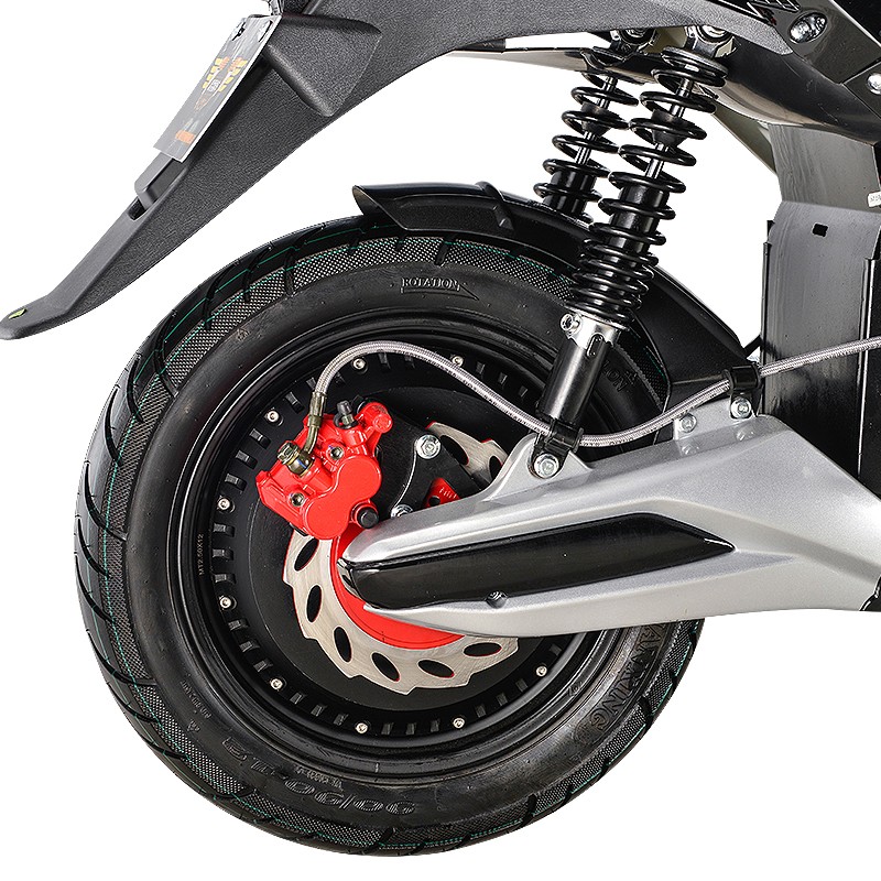 Electric Scooter Motorcycle with LED Lighting