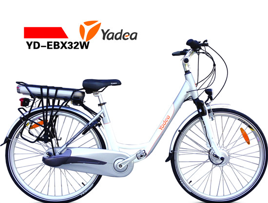 Step-Through Electric City Bike