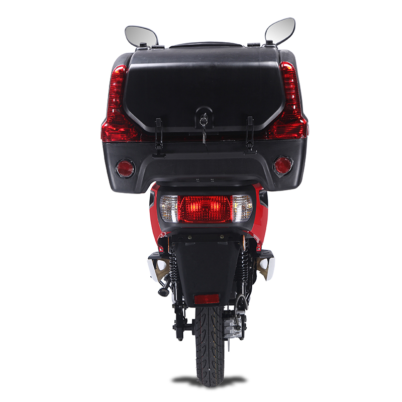 Electric Food Delivery Scooter with Insulated Cargo Box
