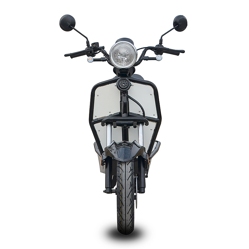 Front view of the electric scooter