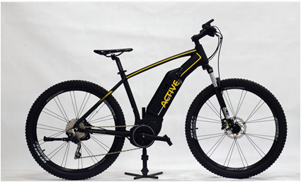 Electric Mountain Bicycle with Shimano Shifter