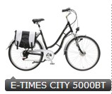 Electric Step-Through City Bicycle