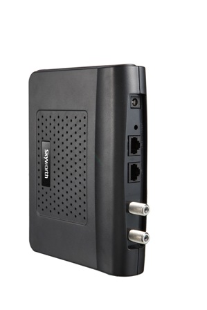 Communication Device with RJ45 and Coaxial Connectors