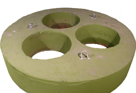 Electric Arc Furnace Concrete Cover