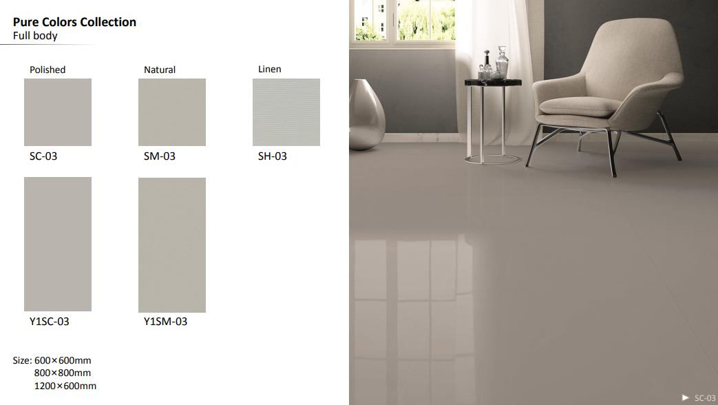Full-Body Porcelain Tile Collection