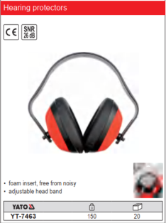 Noise Reduction Ear Muffs