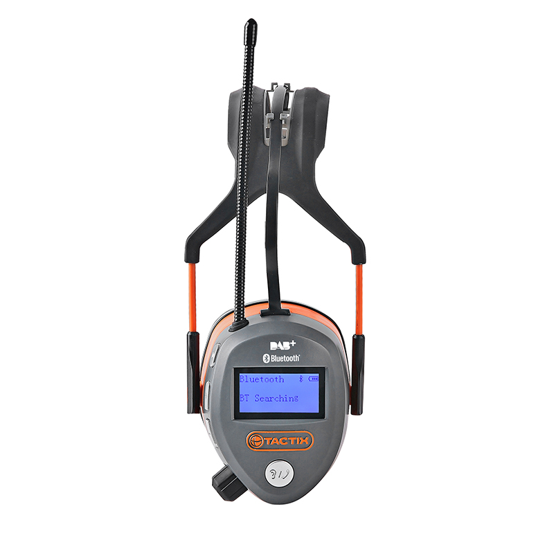 Digital Earmuffs with DAB+, FM Radio, Bluetooth, and Level-Dependent System