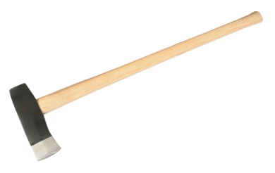 Splitting Maul with Wooden Handle