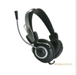 Over-Ear Stereo Headset with Microphone