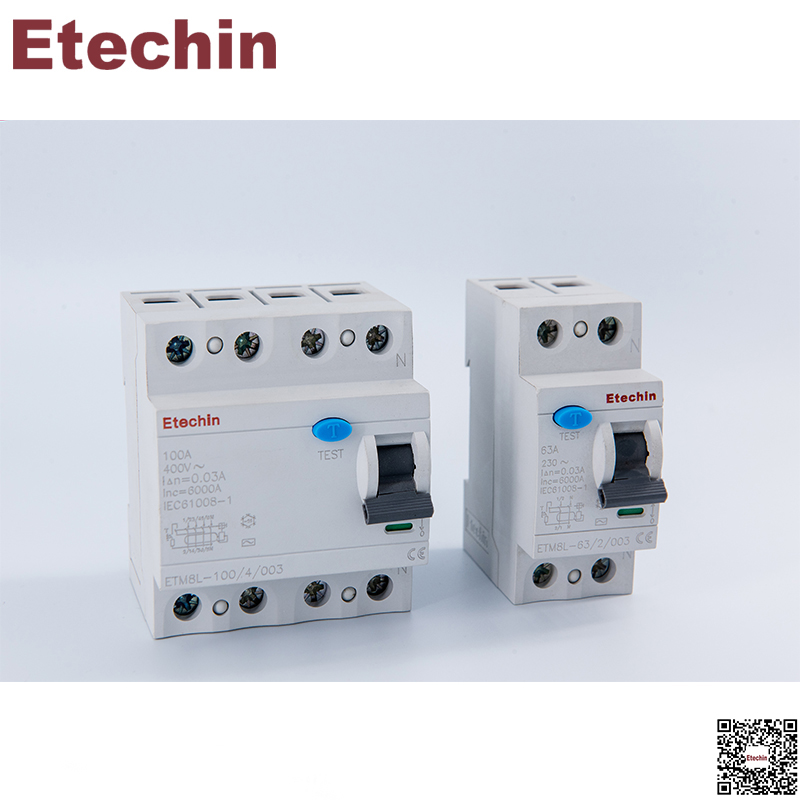 Residual Current Circuit Breaker with Test Button