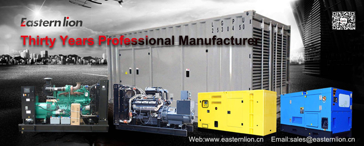 Three-phase diesel generator set unit