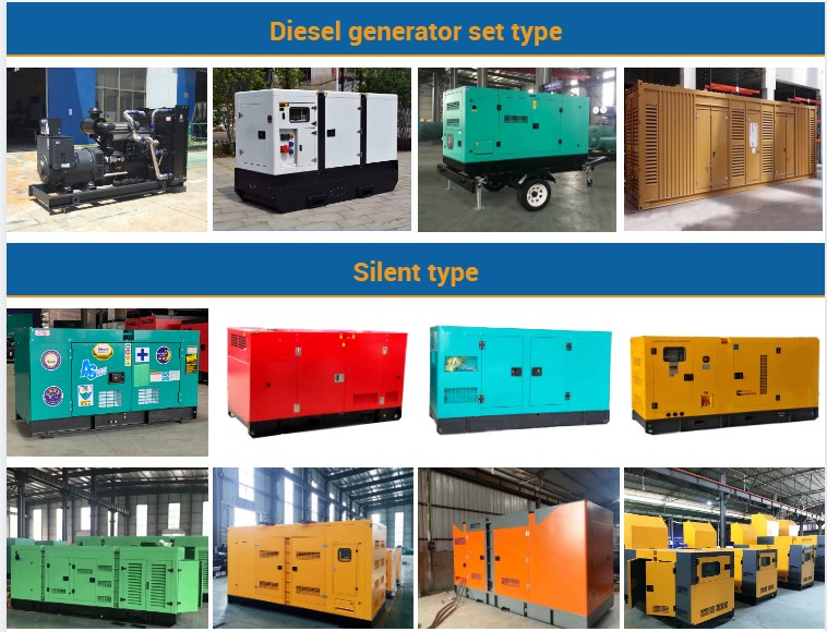 Silent type diesel generator set