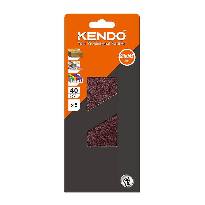 Rectangular Sanding Discs with 8-Hole Dust Extraction