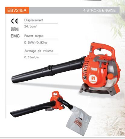 24.5 cm³ 4-Stroke Engine Handheld Blower Vacuum