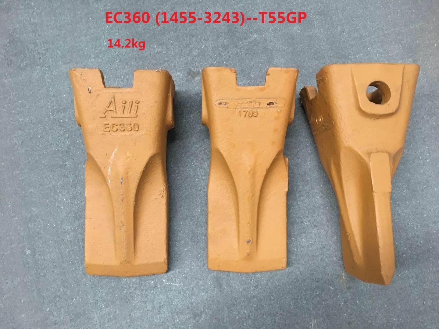 EC360TL / LG6360TL teeth,LG6360RC teethEC360TL / LG6360TL teeth,LG6360RC teeth,EC360 teeth - Image 2