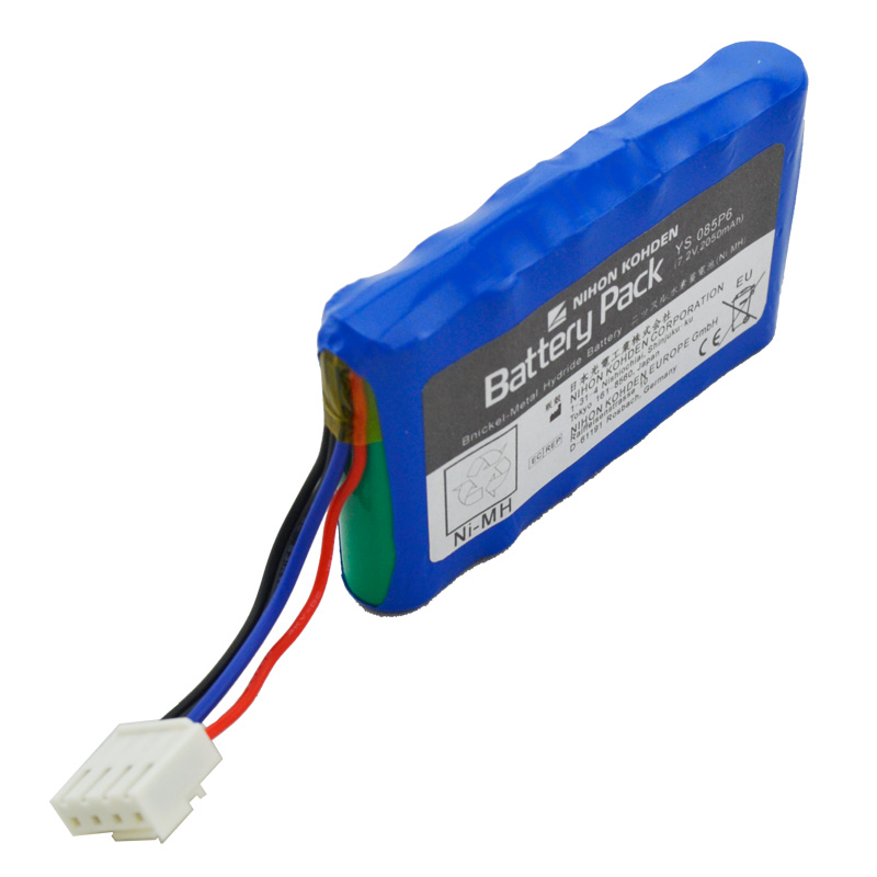 ECG Machine Battery Pack 7.2V 2050mAh Ni-MH