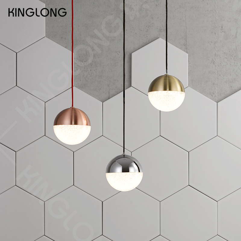 Spherical Pendant Light Fixture