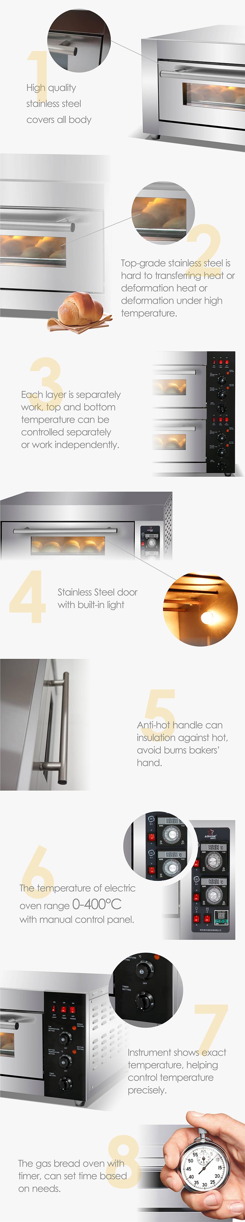 Close up of stainless steel oven construction and control panel