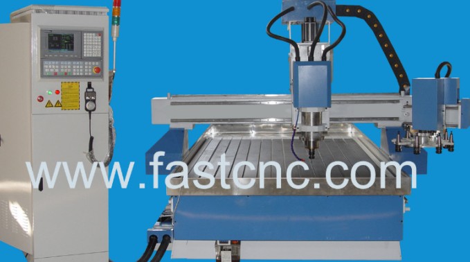 Stone CNC Router with Automatic Tool Changer