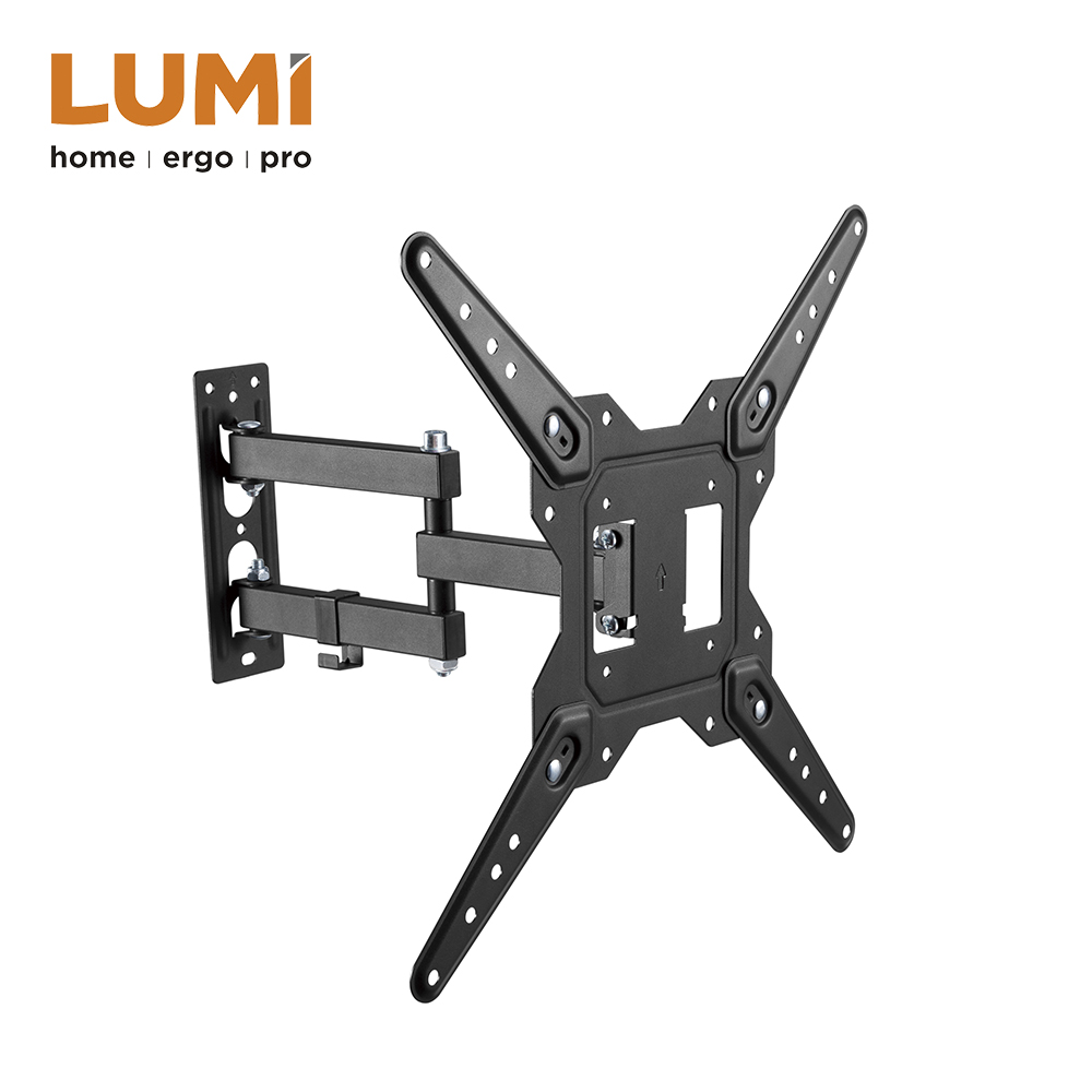 Full-Motion TV Wall Mount for 23-55 inch TVs