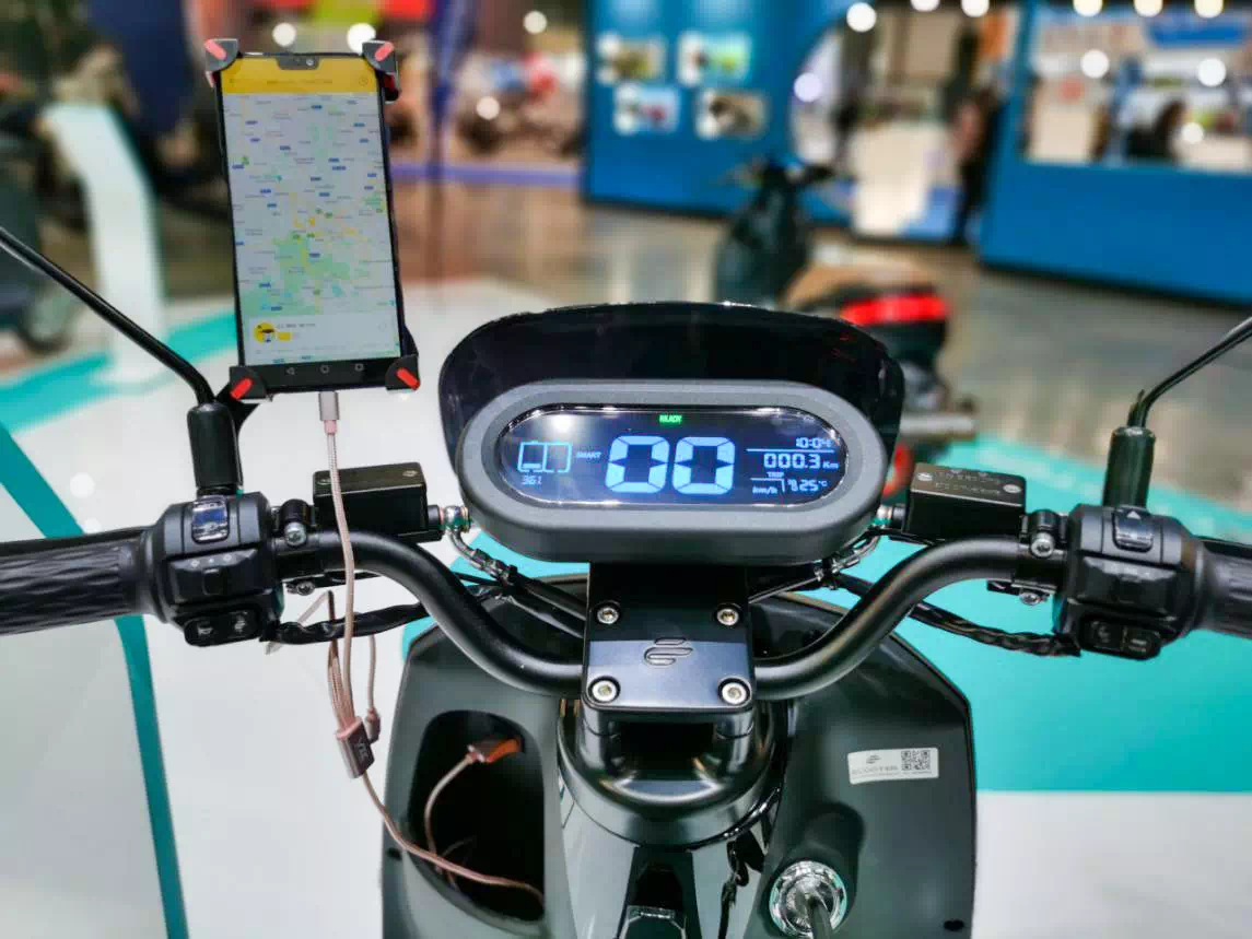 Electric Motorcycle with 90km/h Max Speed