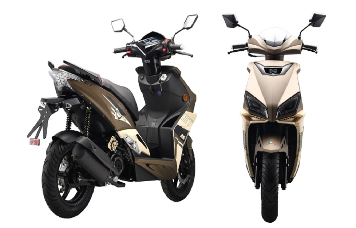50cc/125cc EURO4 Gas Scooter with COC
