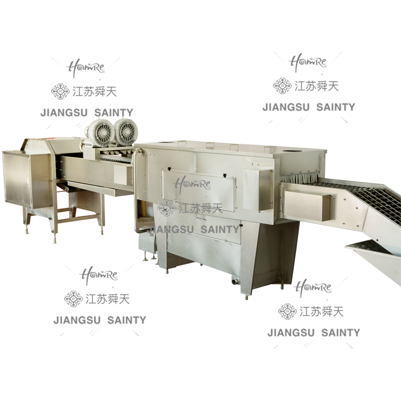 Automated Egg Cracking and Separating Machine