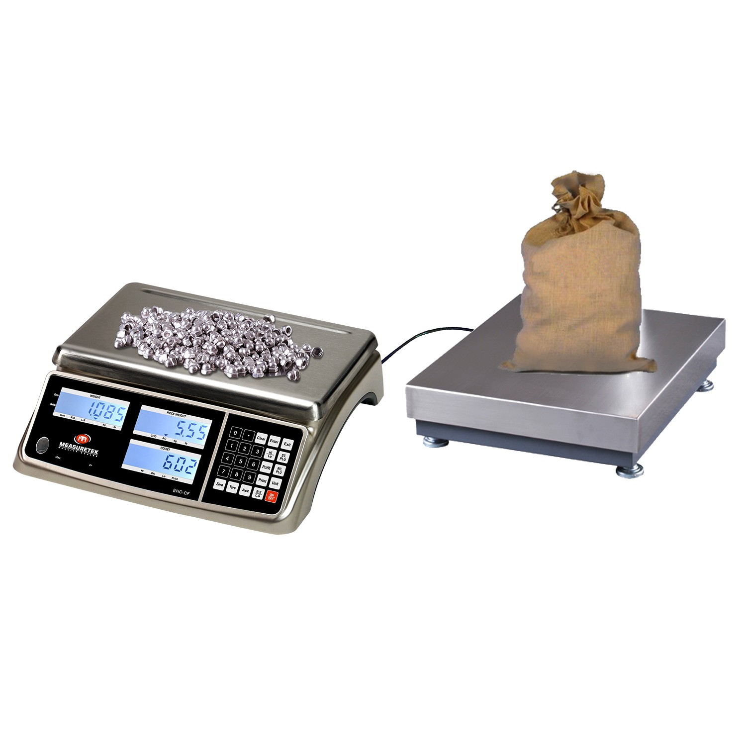 EHC-CF Counting Scale (Cap: 6kg×0.2g-60kg×2g) - Image 3