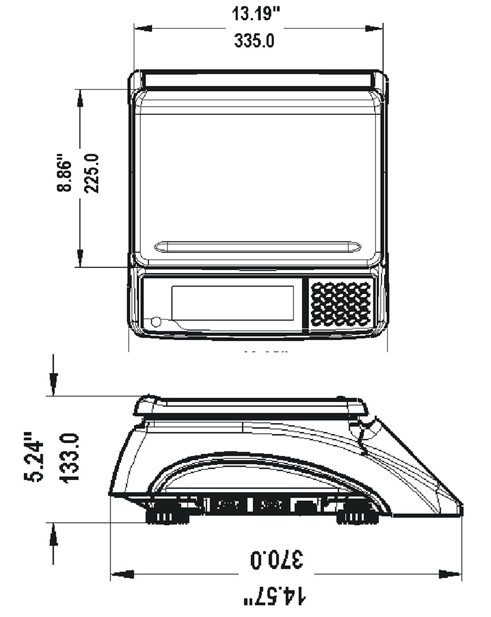 Multifunctional Digital Weighing Scale with Counting and Percent Weighing