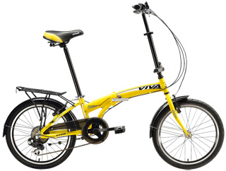 Folding Bicycle with Shimano Drivetrain