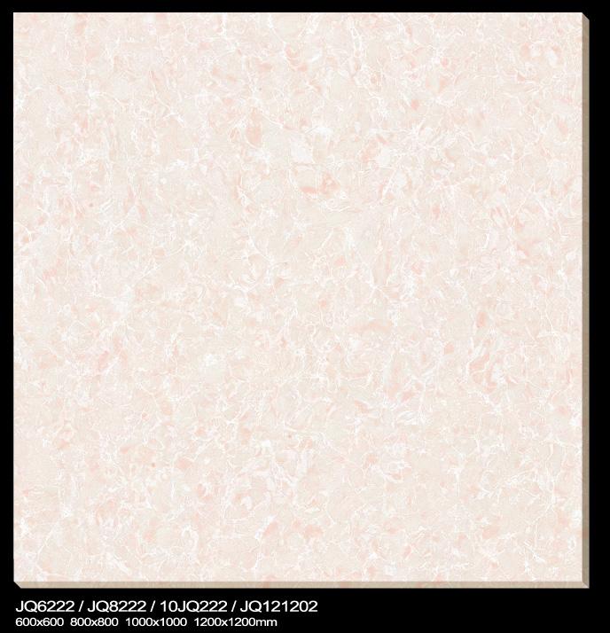 Cream Porcelain Tile with Marble Veins