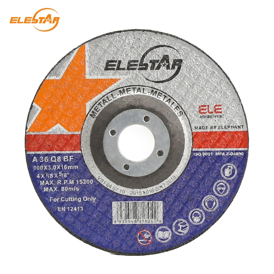 ELE Star Factory Price 4 inch grinding wheel 100mm grinding disc for metal - Image 2