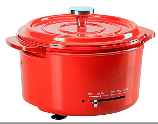 Electric aluminum hot pot with non-stick surface EP200 - Image 2