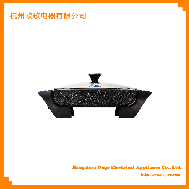 Electric aluminum multi function high volume pot with non-stick surface HP1215 - Image 2