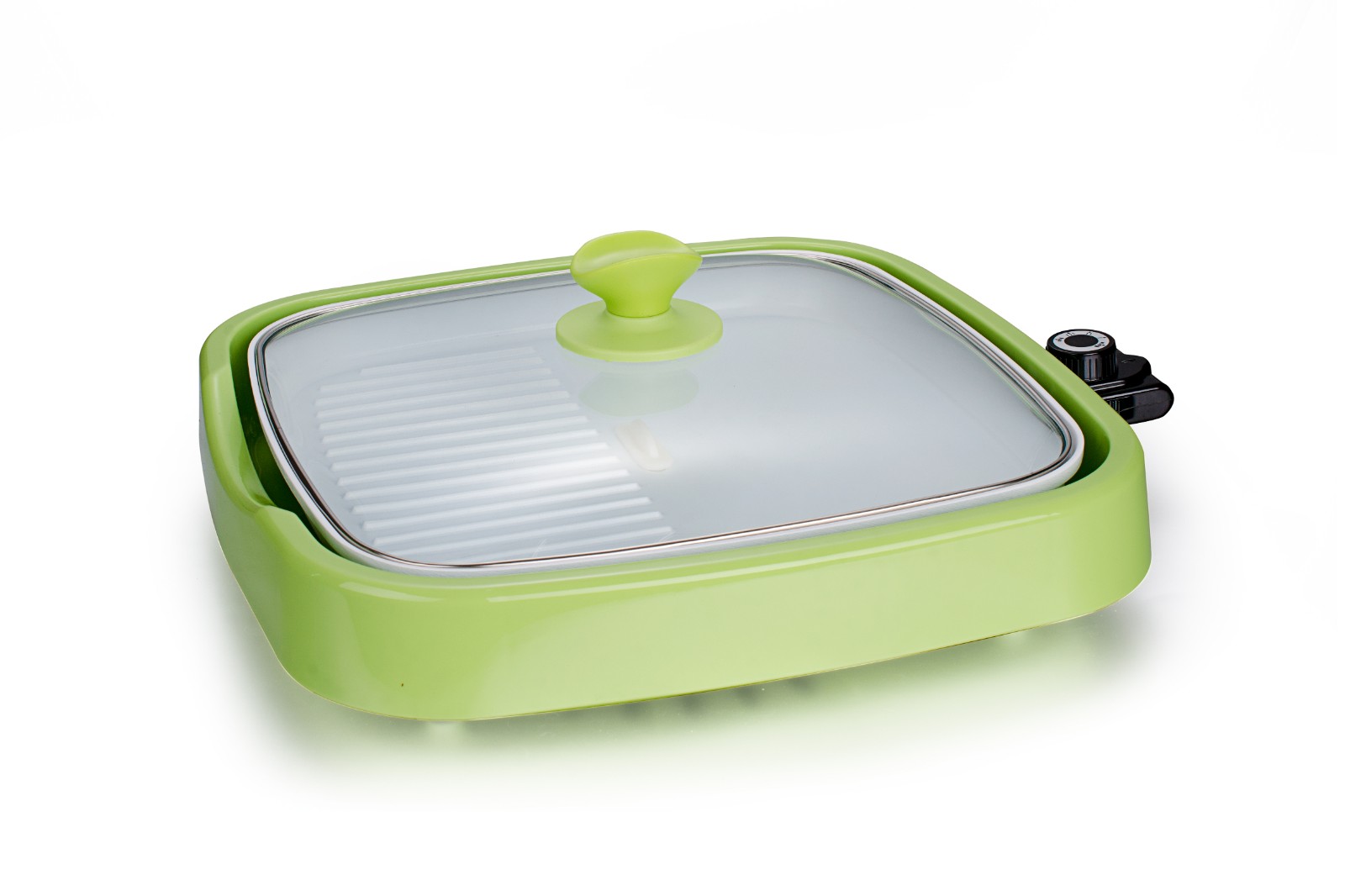 Electric Square Aluminum Non-Stick Fry Pan