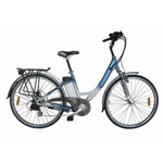 Step-Through Electric City Bicycle