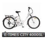 Step-Through Frame Electric City Bicycle
