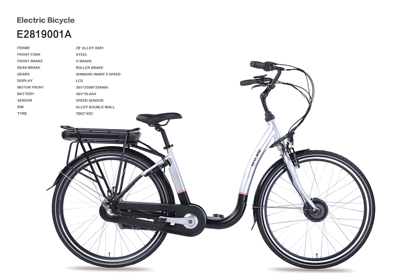 Electric Bicycle with Pedal Assist - Image 3