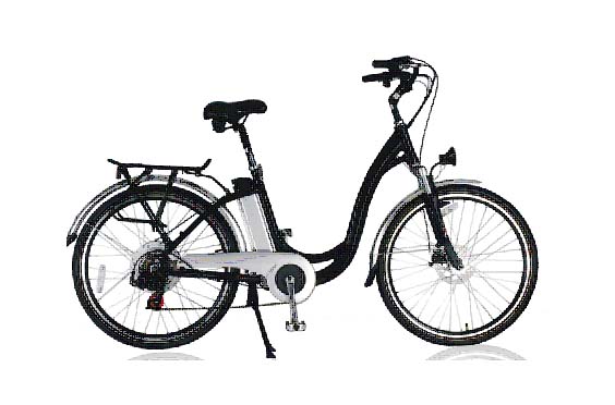 Step-Through Frame Electric Bicycle