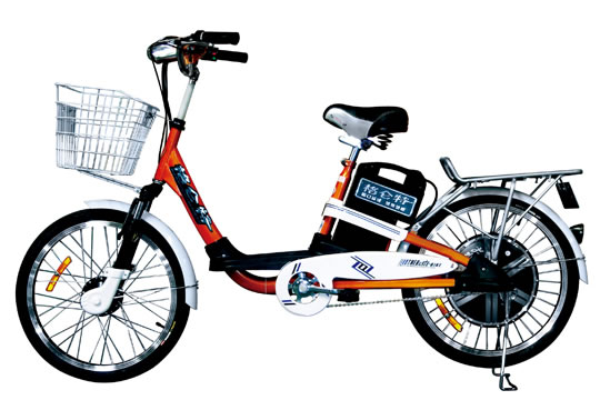 Step-Through Electric City Bicycle
