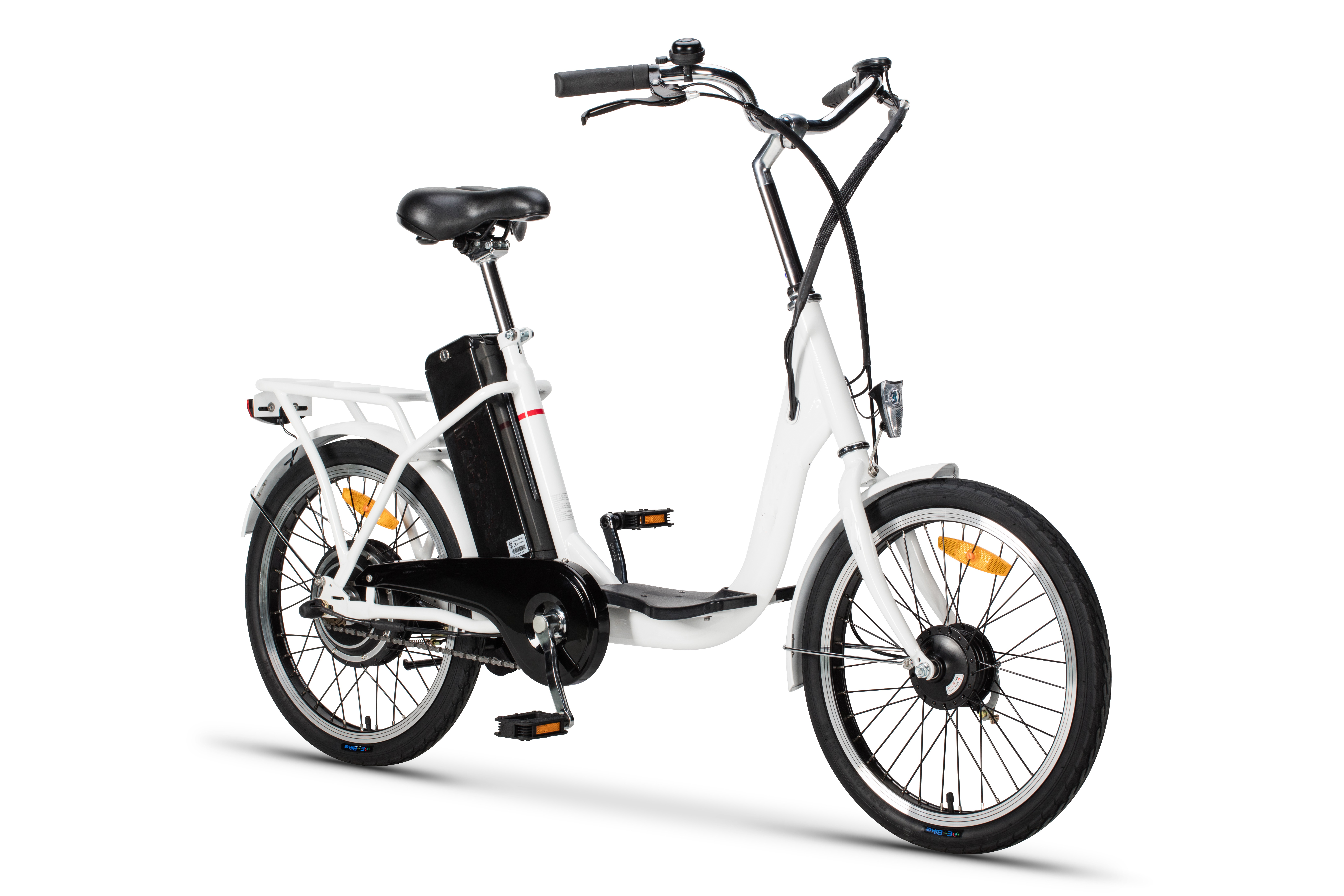 Step-Through Electric Bicycle for Urban Commuting