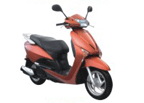 Step-Through Frame Electric Scooter with Rearview Mirrors