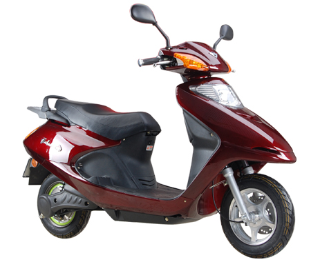 Electric Scooter with Alloy Wheels